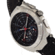 Morphic M79 Series Chronograph Leather-Band Watch, Silver/Black, One Size, MPH7905