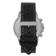 Morphic M86 Series Chronograph Leather-Band Watch, Silver/Black, One Size, MPH8602