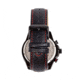Morphic M88 Series Chronograph Leather-Band Watch w/Date, Black, One Size, MPH8806