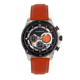 Morphic M88 Series Chronograph Leather-Band Watch w/Date, Camel/Black, One Size, MPH8801