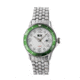 MOS PB102 St. Petersburg Mens Watch, Silver, 44mm, Green Dial, White Face MOSPB102