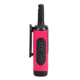 Motorola T107 Alkaline 2 Way Radio, Pack of 2, Neon Pink, T107