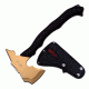 Mtech 14.5in, Stainless Steel Blade, Black Rubberized Nylon Fiber Handle MT-AXE13GD