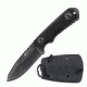 Mtech Fixed Blade, 4.75in, Stainless Steel Blade, Black G10 Handle MT-20-30BK