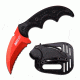 Mtech Fixed Blade, 5in, Stainless Steel Blade, Matte Aluminum Handle MT-20-63RD