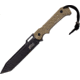 Mtech Fixed Blade Desert Tan Fixed Blade Knife, 5.75in, 440C Steel, Desert Tan, G10 Handle MTX8121TNT