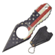 Mtech Fixed Neck Knive, 1.35in Blade, Stainless Steel Blade Knive, US Flag, MT-588F
