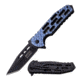 Mtech Folding Blade, 3.5in, Stainless Steel Blade, Handle MT-A939BL