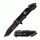 Mtech Folding Blade, 4in, Stainless Steel Blade, Aluminum Handle M-A1052BK