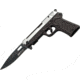 Mtech Gun Shaped Folder Knife, 4.5in. Closed MT771SB