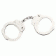 Mtech Hand Cuffs, Silver MT-S4508DL
