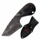 Mtech MT-20-90BK Fixed Blade Knife, 2.5in, 3CR13 Stainless Steel, Tanto, Stonewashed Blade, Pakkawood Handle, Black, MT-20-90BK