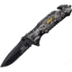 Mtech Rescue Linerlock Tanto Blade, 4.75in. Closed MTA804BK