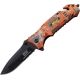 Mtech Rescue Linerlock Tanto Blade, 4.75in. Closed MTA804EM