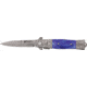 Mtech Stiletto Linerlock Knife, 4 5/8in. Closed MT587BL