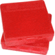 MTM 100 Round 45ACP/10MM Pistol Ammo Box,Clear Red P1004529