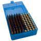 MTM 100 Round Blue Medium Rifle 243/308 Caliber Ammo Box RM10024