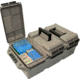 MTM 3-Can Ammo Crate, .50 Caliber, Dark Earth/Army Green, AC3C
