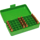 MTM 50 Round 9MM/380 Green Pistol Ammo Box P509M10