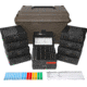 MTM 9mm Ammo Can 1000 Round w/ 10 each P-100-9s, Dark Earth ACC9