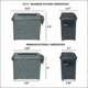 MTM Ammo Crate Mini 5-Can, Dark Earth/Army Green, AC5C