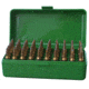 MTM Case-Gard 50 Flip Top Rifle Ammo Box For WSSM and .500 S&amp;W, Green