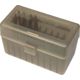 MTM Case-Gard 50 Round Flip-Top Ammo Box, 270 Win/.30-06/.25-06, Clear Smoke, RL-50-41
