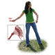 MTM E-Z Throw 3 Clay Target Thrower With Pivital Arm Swing Red