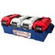 MTM Limited Edition 1776 4-Can Ammo Crate 30 Cal, Red/White, AC4C-1776