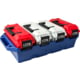MTM Limited Edition 1776 4-Can Ammo Crate 30 Cal, Red/White, AC4C-1776