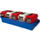 MTM Limited Edition 1776 5-can Ammo Crate Mini, Red/White, AC5C-1776