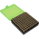 MTM P-100 Fliptop Box .45 ACP/10mm/.40 S&amp;W/.41 AE Clear Green/Black