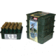 MTM Shot Shell Tray 12 Gauge Stackable with Load Labels Set of Four 25 Rounds per Tray Black STH12