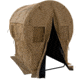 Muddy Portable Bale Blind, includes 8-12in wide x 16in tall bungee slide, reversible window coverings, Burlap MGB5800