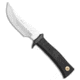 Muela Muela Skinner Fixed Blade Knife Black 3.75" Satin, Black, Stainless Steel, adult, BHQ-37014