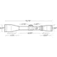 Mueller Optics 4.5-14x40 AO Tactical MildDot Rifle Scope MT451440