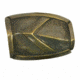 Museum Replicas Spartans Rectangular Brooch, Antiqued brass, 881008