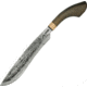My Parang Golok 135 Fixed Blade Knife, 12in, 5160 Carbon Steel, Wood Handle MYPGLK135