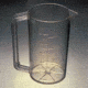 Nalge Nunc Graduated Transparent Beakers with Handle, PMP, NALGENE 1223-1000