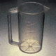 Nalge Nunc Graduated Transparent Beakers with Handle, PMP, NALGENE 1223-3000
