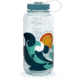 Nalgene Retro Print Wide Mouth 1 Quart Water Bottle, 32 oz, Surfer Print, 682020-0151