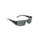 Maui Jim Nalu Sunglasses w/ Gunmetal Black Frame and Neutral Grey Lenses - 122-02, Quarter View