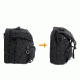 Naneu Sahara 115f Expandable Camera Shoulder Bag, Black 115001