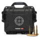 Nanuk 908 Ammo Case, 12.5in, Black/White, Small, 908S-000BK-PA0-AMM01