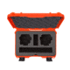 Nanuk Case 909 w/foam insert for DJI Osmo Action, Orange, Small, 909-ACTION3