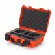 Nanuk Case 909 w/foam insert for DJI Osmo Action, Orange, Small, 909-ACTION3