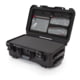 Nanuk 935 Protective Case w/ Cubed Foam / Lid Organizer, Black, Large, 935S-050BK-0A0