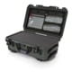 Nanuk 935 Protective Case w/ Cubed Foam / Lid Organizer, Olive, Large, 935S-050OL-0A0