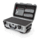 Nanuk 935 Protective Case w/ Cubed Foam / Lid Organizer, Silver, Large, 935S-050SV-0A0
