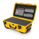 Nanuk 935 Protective Case w/ Cubed Foam / Lid Organizer, Yellow, Large, 935S-050YL-0A0